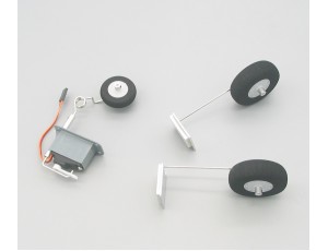 Freewing F-105 Thunderchief  Landing Gear Set With Steering Servo